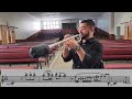 GERSHWIN PIANO CONCERTO - Trumpet excerpt - Daniel Leal trumpet