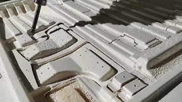Live 5 Axis CNC Cutting of Carbon Fiber & Composite Parts | Aerospace Grade Precision #5AxisCNC