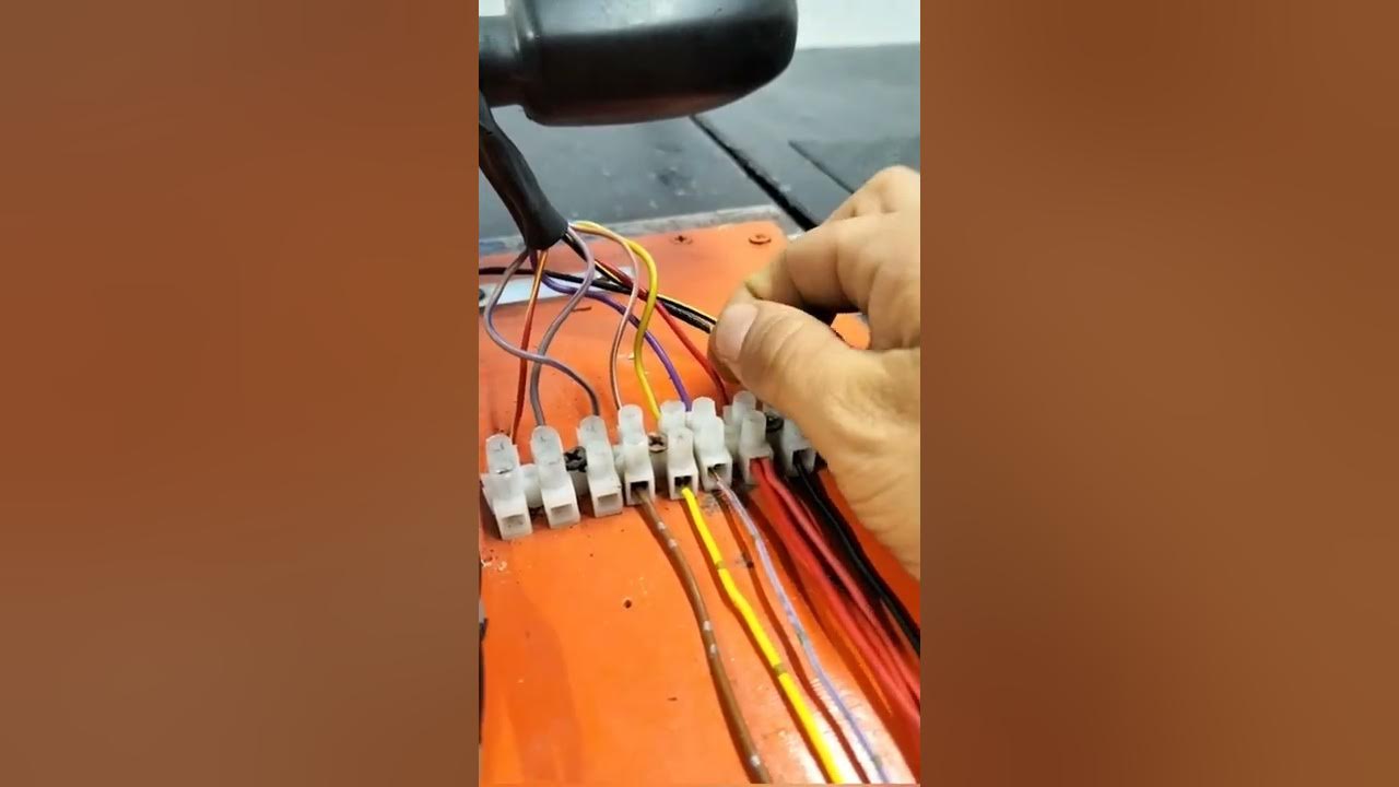 Codigos de colores control de mandos bajaj 180 youtube