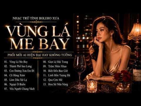 Nhạc JAZZ Bolero Trữ Tình Phối Mới AI Hay Nhất Càng Nghe Càng Thấm Càng Day Dứt- VÙNG LÁ ME BAY