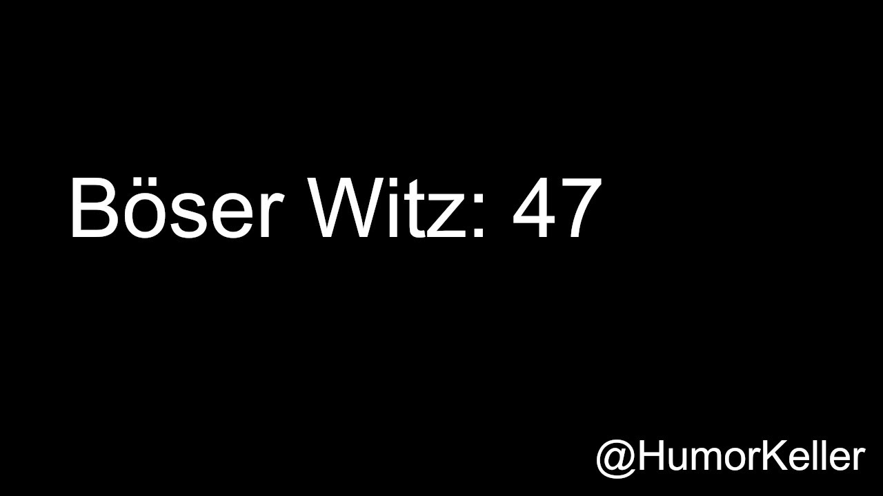 Mann geht fremd! | HumorKeller Böser Witz 47 (2023)