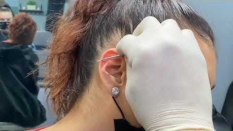Industrial piercing INSTRUCTIONAL how to pierce properly
