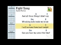 Play-Along Guitar - Fight Song - Rachel Platten