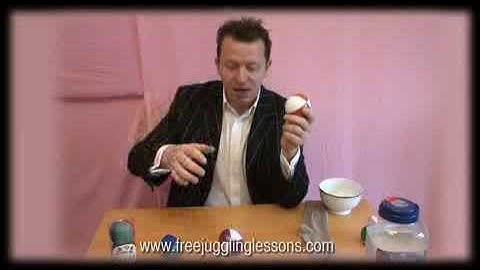 Making your own juggling balls