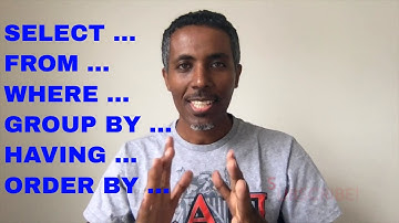 SQL Aggregate Functions | GROUP BY | HAVING | in Amharic | በአማርኛ Part 7