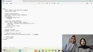 Celebrity Membuat algoritma, program sederhana menghitung "Rata-rata nilai mahasiswa" Dengan menggunakan Java Profile