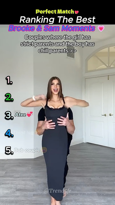 Ranking The Best Brooke & Sam Moments #shorts #transition