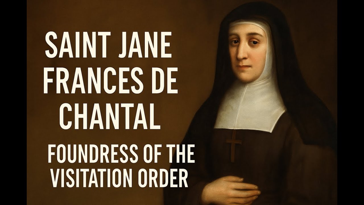 St. Jane Frances de Chantal (21 August) Housewife & Mother Superior