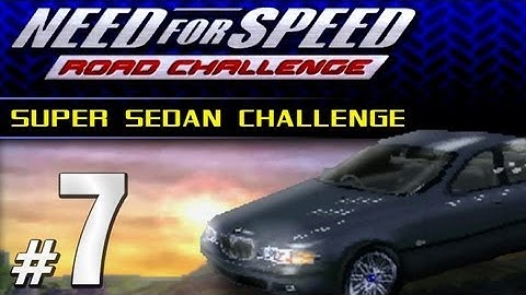 NFS High Stakes / Road Challenge [PS1] - Part #7 - Super Sedan Challenge
