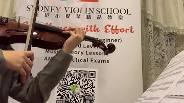 (accompaniment only) Allegro - A.L. Vivaldi | AMEB Grade 1 | List C No. 4 | Crotchet Beats = 60