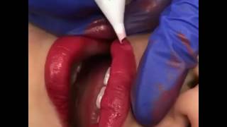 @lizcooktattoo tattoos lips