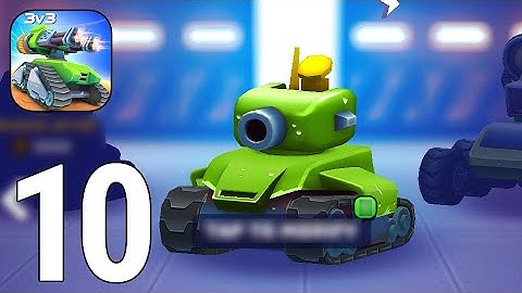 Tanks A Lot - 3v3 Brawls Gameplay Walkthrough Part 10 - Tiny Tower Headhunt MVP [iOS/Android]
