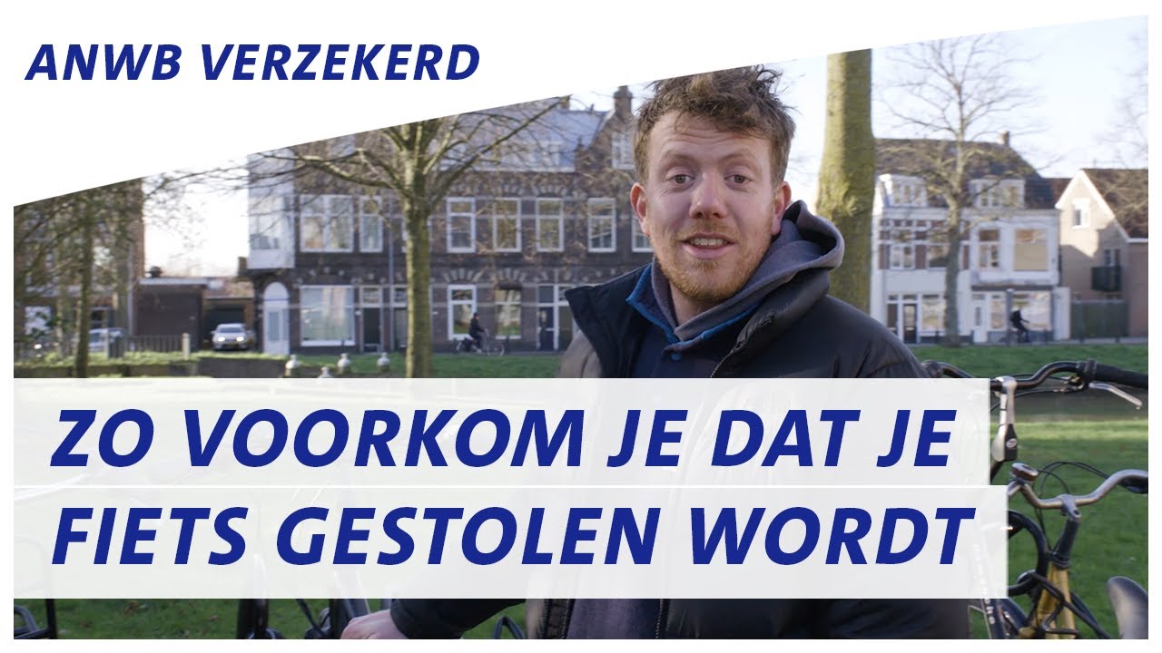 Hoe voorkom of e-bike gestolen wordt? | ANWB Verzekeren - YouTube