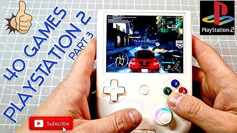 Anbernic RG406V  testing PS2 40 games  part3