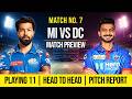 MI vs DC Match Prediction 2026 💥 Playing 11, Pitch & Head to Head | Mumbai Indians vs Delhi Capitals