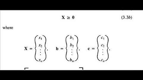 2_1_Standard form of a linear programming problem
