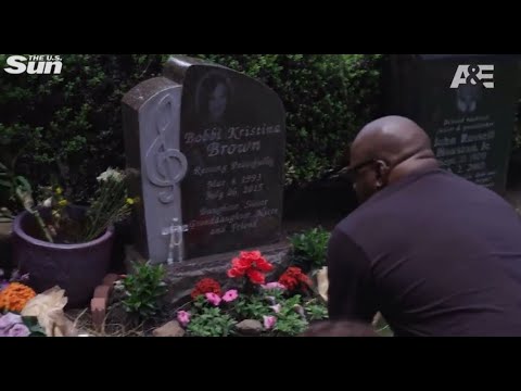 Bobby Brown Visits for the FIRST TIME..🙄🤔 Whitney Houston & Bobbi Kristina's Grave | February 2022