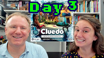 Cluedo/Clue Advent Calendar Day 3 - Secrets Under Snowfall