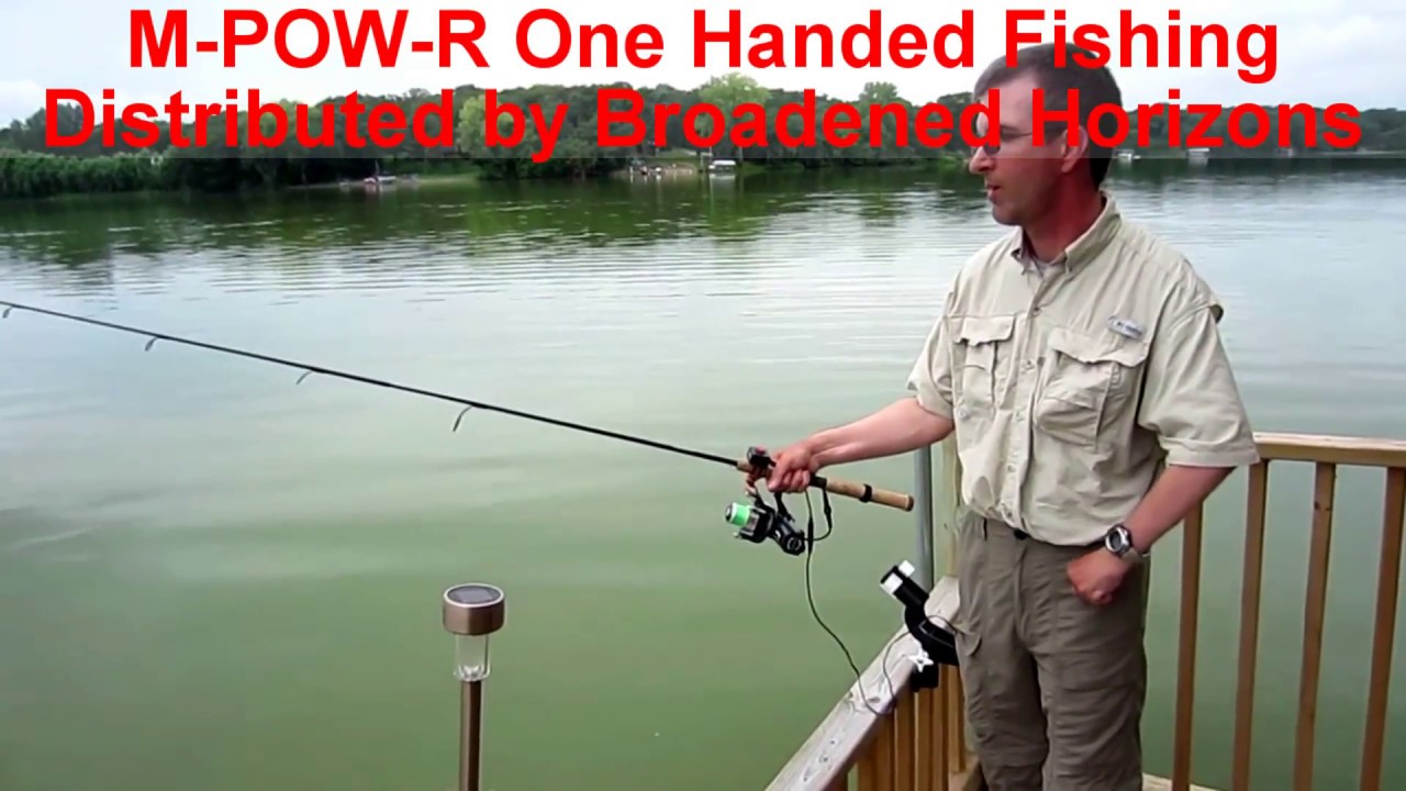 M-POW-R Li-Ion One Handed Fishing Cast & Retrieve - 37 Bass Caught in 3  Days on 1 Battery Charge 