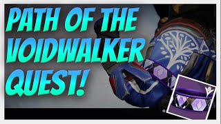 Destiny - LEVEL 40 Voidwalker's Bond! How to Complete the Path of the Voidwalker Quest.