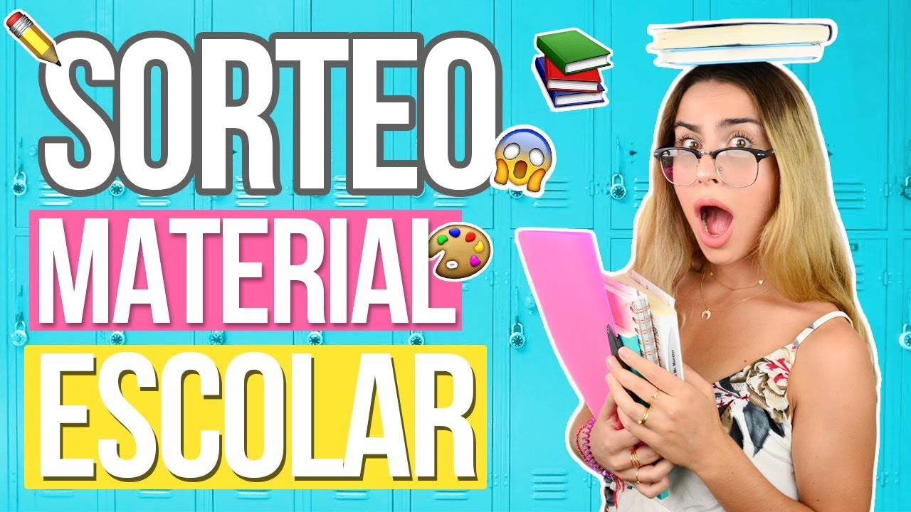 SORTEO INTERNACIONAL | Haul material escolar | GIVEAWAY BACK TO SCHOOL