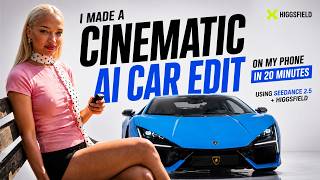 I Made a Cinematic AI Car Edit in 20 Minutes Using Seedance 2.5   Higgsfield