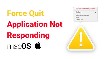 Fix Application Not Responding Mac OS (iMac, MacBook, Mac Mini)