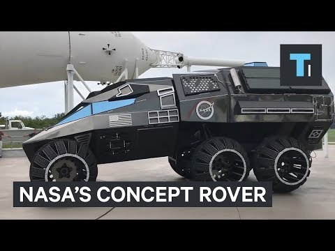 NASA's New Mars Rover Concept Looks Like A Batmobile