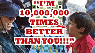 10 Year Old Prodigy Lures Trash Talker Into Sneaky Trap! Feisty Forest vs The Great Carlini