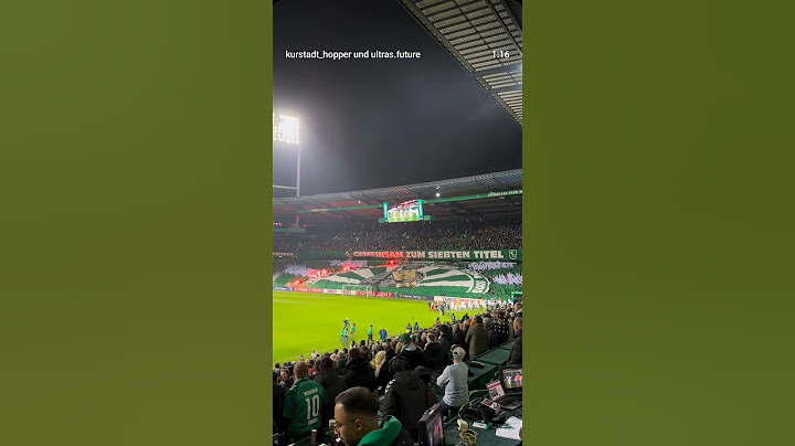 SV Werder Bremen zuhause im DFB Pokal Achtelfinale gegen den SV Darmstadt 98