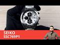 A Practical Black-and-White Chronograph / SEIKO SSC769P1