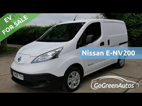 SOLD: Nissan E-NV200 Acenta 24kWh electric van. Only 8,900 miles.