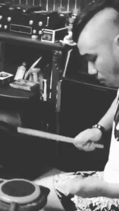 My signature drumstick by 'paraddidlestick' @IKMALTOBING Drum player T.R.IA.D (Ahmad Dhani) #dewa19