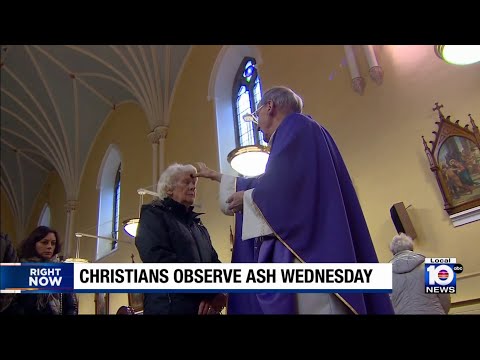 Catholics in South Florida mark Ash Wednesday with Pope Francis hospitalized for 20th day