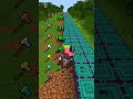 All Axes vs Warped Stem in Minecraft