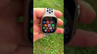 Apple Watch Ultra Top 1 Copy! Hello Watch 3 AMOLED with Always on Display #shorts #viral #apple #fyp