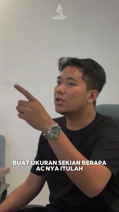 Karena AC yang pas itu... bikin adem, irit, dan awet. #desainrumah #airconditioner #engineer
