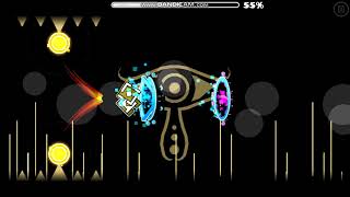[Geometry Dash]Gold Temple by Serponge 100% complete(all coins)[EZ Demon]