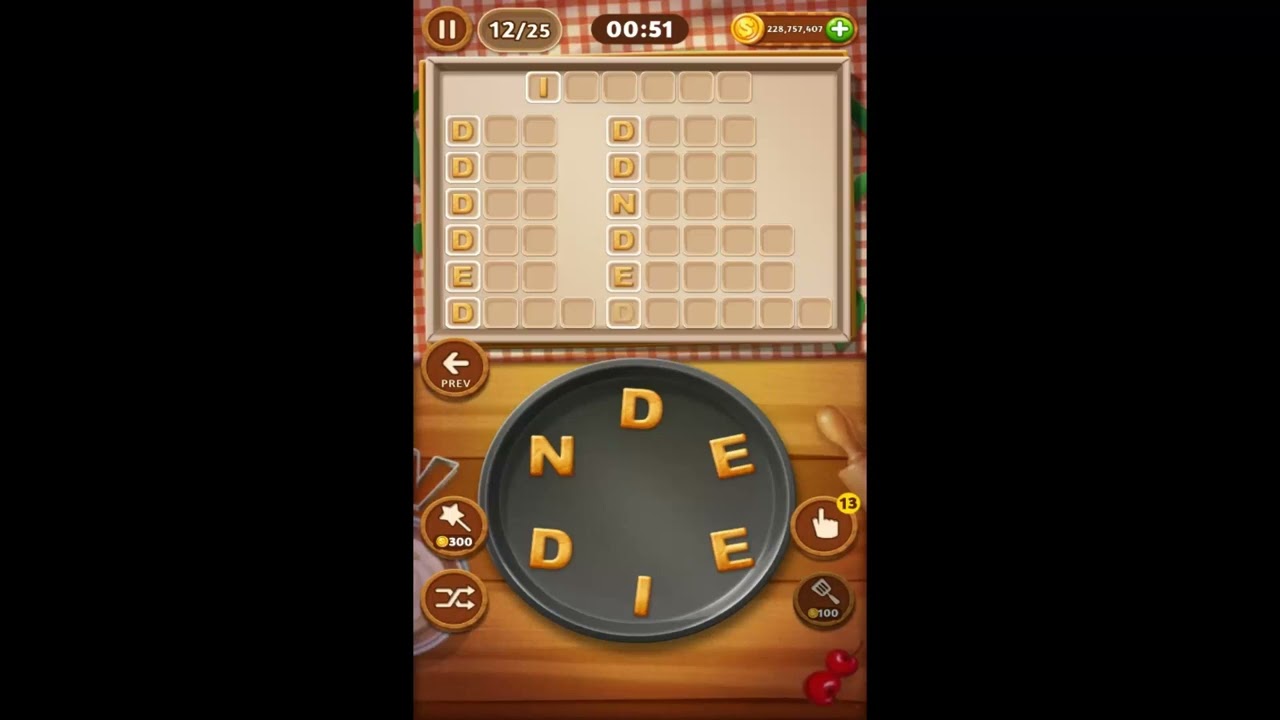 Word Cookies Bake-Off December 24 2022 Answers