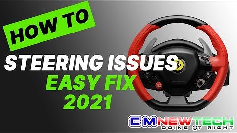 THRUSTMASTER 458 SPIDER STEERING PROBLEMS, ISSUES SOLVED! EASY FIX 2021