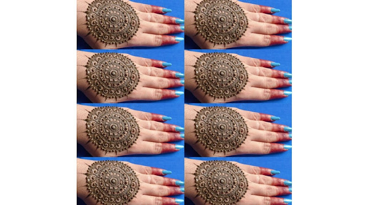 Easy and  beautiful Mandala Mehndi Design For Back Hand  | Easy And Simple Mehndi Design |
