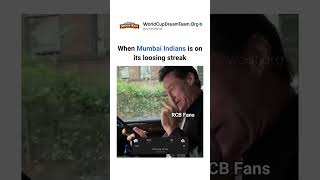 When Mumbai Indians keeps losing… Royal Challengers Bangalore fans: silent happiness mode ON 😏💀