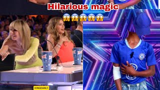 Expensive magic 😱😱 #americangottalent #britainsgottalent #agt #bgt #comedyshow #funny