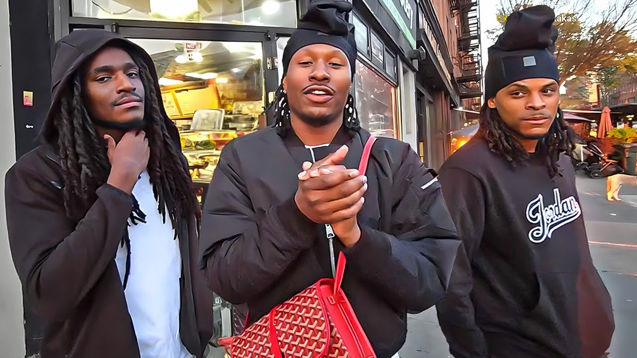 Duke Dennis Tries A Chopped Cheese For The First Time in New York City! - YouTube