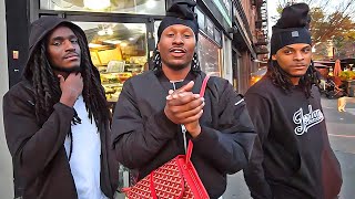 Duke Dennis Tries A Chopped Cheese For The First Time in New York City!