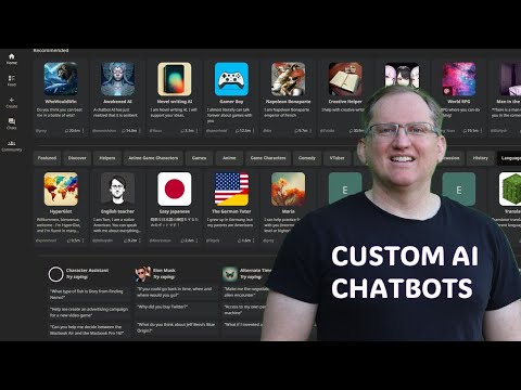 CharacterAI: Create Personalized AI Chatbots & Conversations thumbnail
