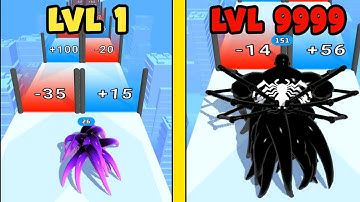 Venom Run 3D - All Levels Gameplay Walkthrough iOS Android || B8 Gamer