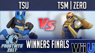 Frostbite 2017 WINNERS FINALS - tsu (Lucario) vs TSM | ZeRo (Diddy Kong, Cloud, Falcon)