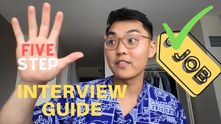 FIVE steps to ace your next data science interview