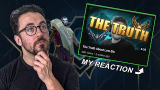 Reacting To 'The Truth About Low Elo'